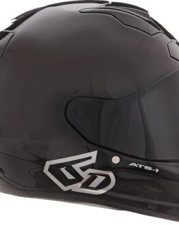 6D ATS-1R Solid Full Face Helmet XL Gloss Black Unisex