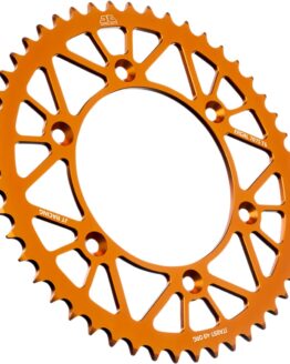 Orange Aluminum Rear Sprocket - 49 Teeth 520 Pitch