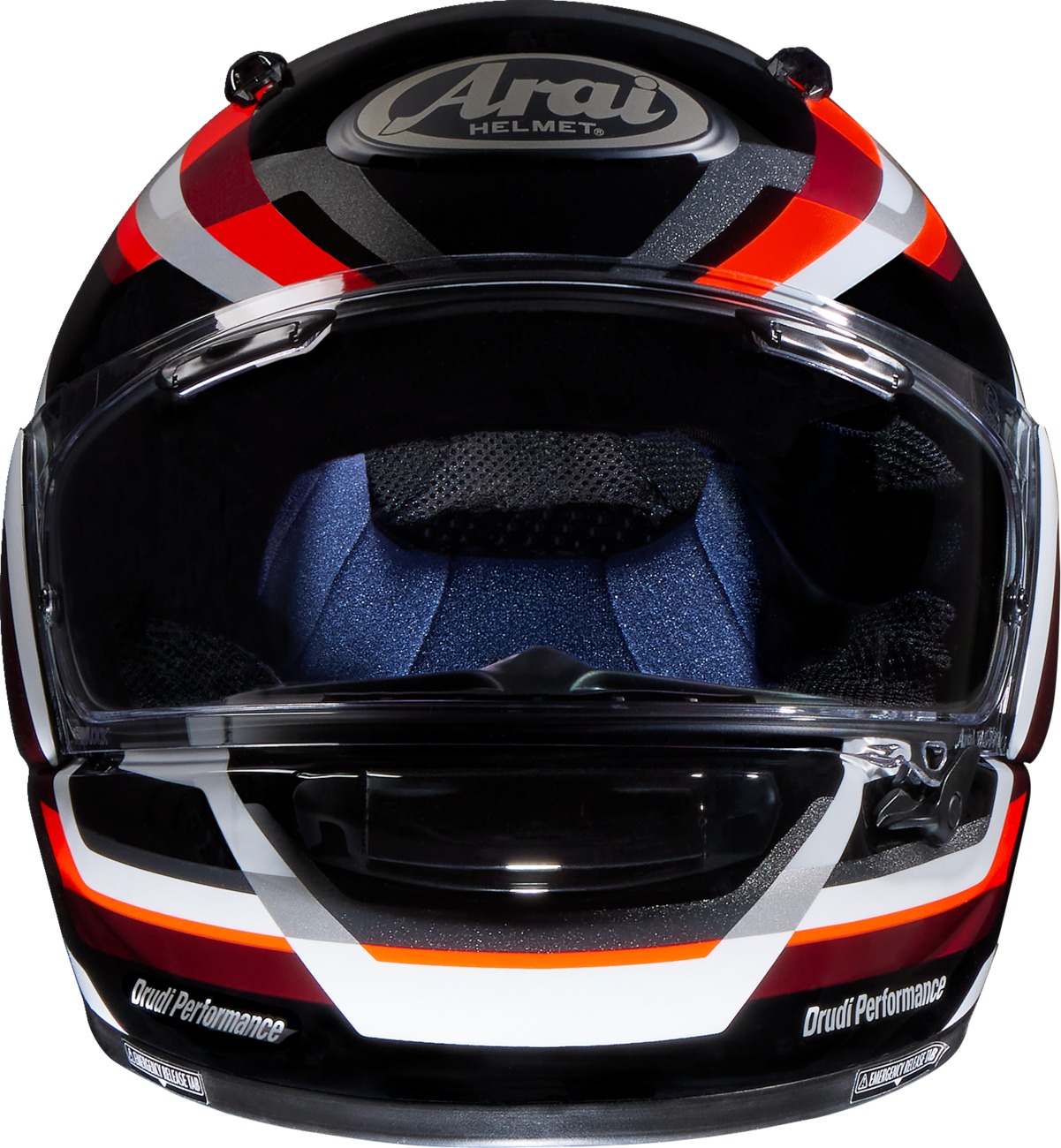 Arai Contour-X Snake Helmet - Large, Red - Image 3