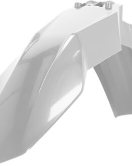 Acerbis Front Fender White Plastic Fits GasGas 2872700002