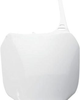 UFO Front Number Plate White For Yamaha YZ Models