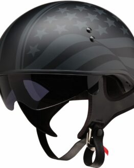 Z1R Vagrant Jugger Helmet Matte Black Medium