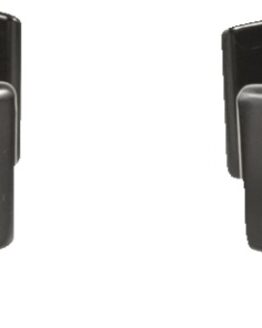 Joker Machine Fork Mount Turn Signals 41mm Amber Black Pair