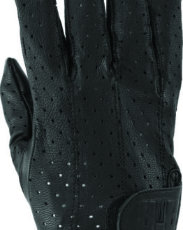 Kuryakyn Tucson Perforated Gloves Black - Medium