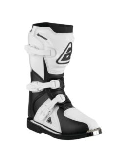Answer AR1 Black/White Youth Motocross Boots - Size 3