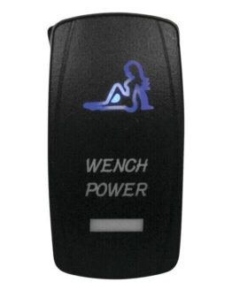 DragonFire Racing Lighted Wench Power Switch Blue