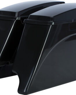 HardDrive ABS Stretched Saddlebags with Lids Harley Touring 97-13