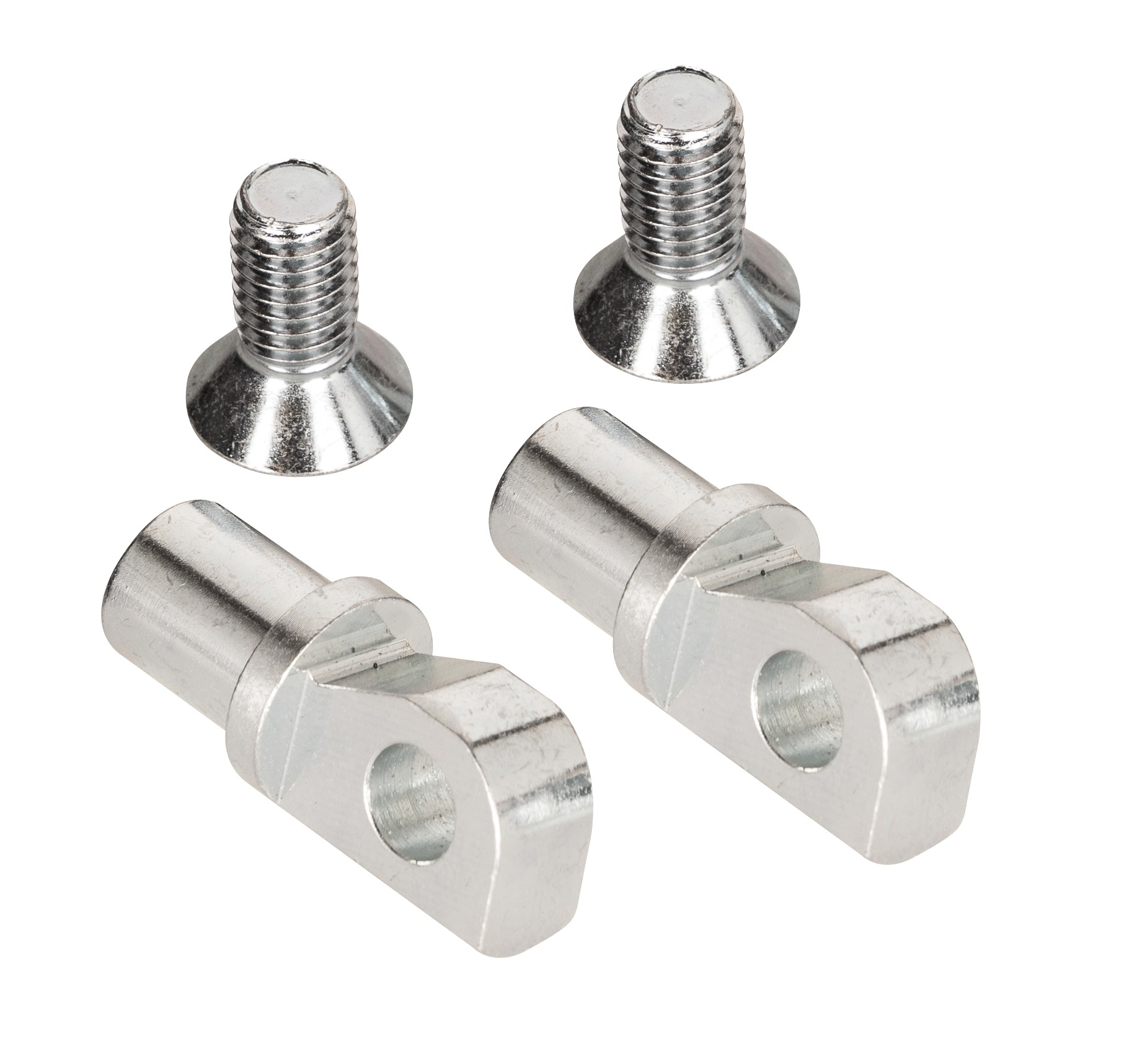 Burly Brand MX Style Mini Footpegs Black For Harley-Davidson - Image 3