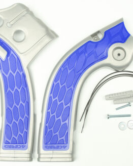 X-Grip Frame Guards Silver/Blue