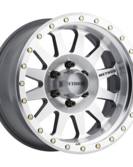MR304 Double Standard 20x10 -18mm Offset 6x5.5 108mm CB Machined/Clear Coat Wheel