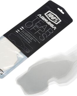 100% Armega Laminated Tearoffs 2X7 Pack - Clear, Adult Size