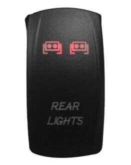 DragonFire Lighted Rear Light On/Off Switch Red 521392