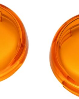 Kuryakyn Bullet Style Turn Signal Lenses Amber - Pair For Harley-Davidson