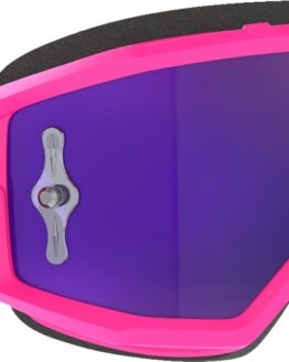 Scott Primal Goggles Pink/Black Purple Chrome Lens Adult Unisex