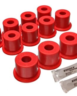 Red Rear Leaf Spring Bushing Set