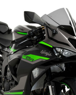 Puig Z-Racing Windscreen Smoke For Kawasaki ZX-6R 2024