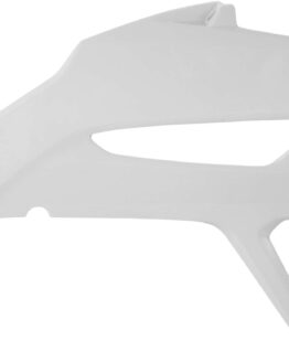 Acerbis White Radiator Shrouds Plastic 2pc Fits 21-23 CRF450R 22-23 CRF250R