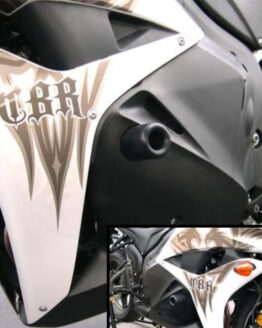 RACE Frame Sliders - Black