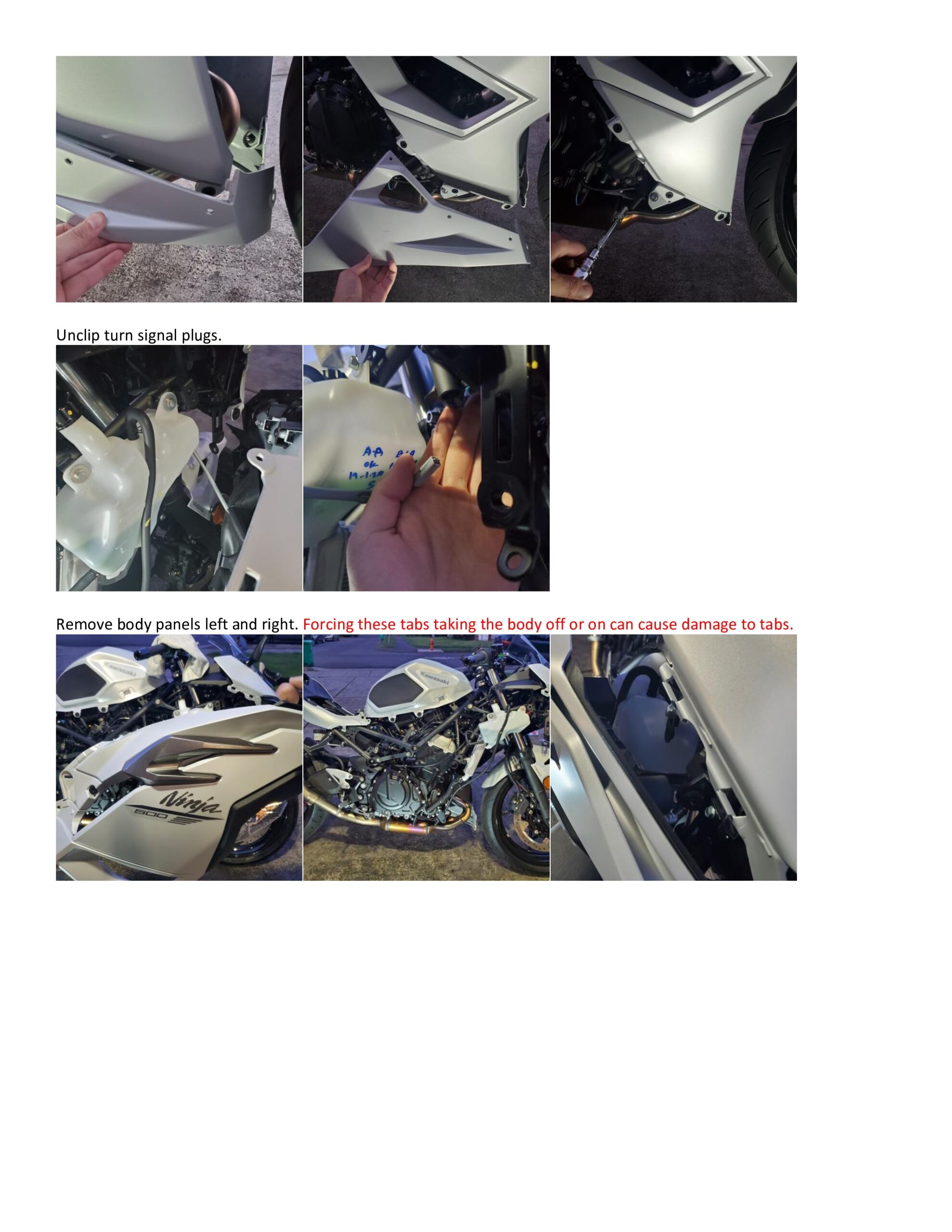 Shogun No Cut Frame Sliders Black Fits 2024 Kawasaki Ninja 500 - Image 4