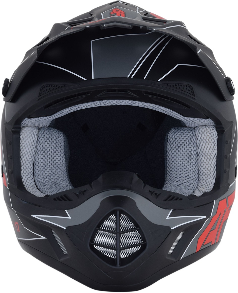 FX-17 Full Face Offroad Helmet Matte Red X-Large - Image 5