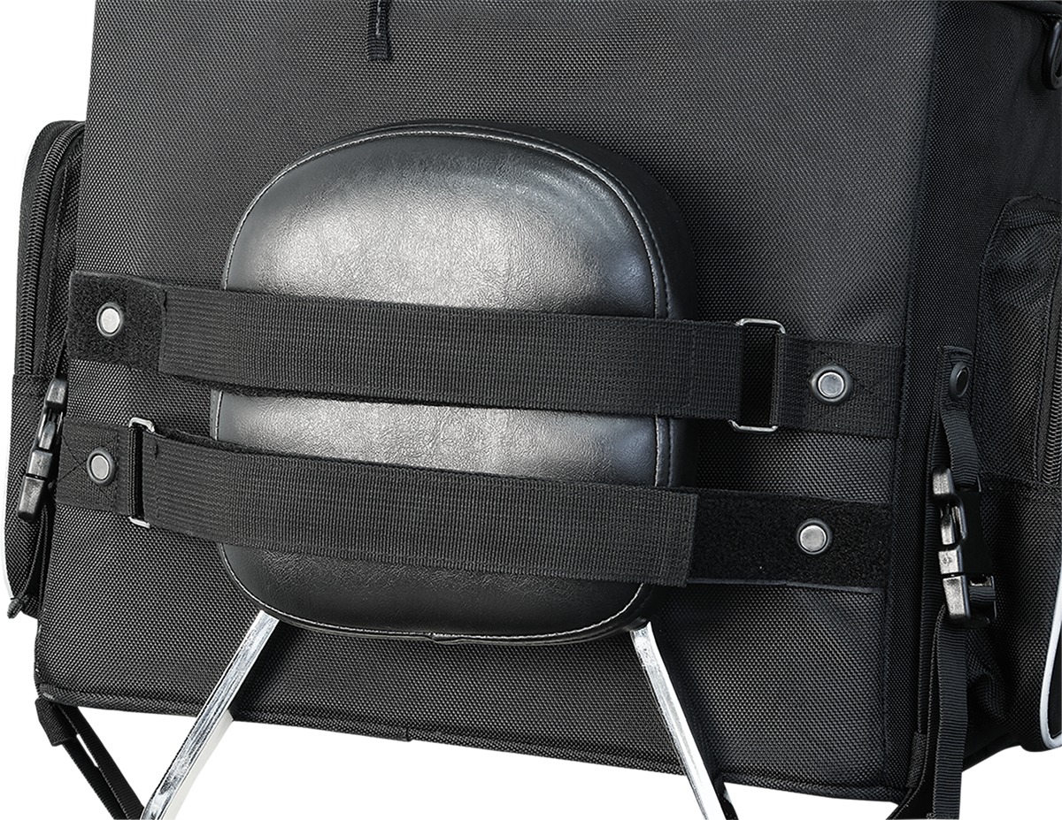 Nelson-Rigg Route 1 Destination Backrest Rack Bag Black - Image 3