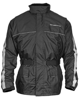 Nelson Rigg Solo Storm Waterproof Jacket Black Medium Men's