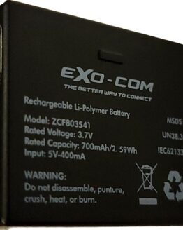 UCLEAR EXO-COM Replacement Spare Battery