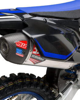 Yoshimura RS-12 Full Exhaust Stainless/Aluminum Silver Fits 20-22 YZ450F