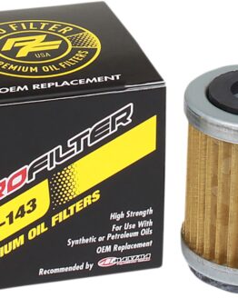 Pro Filter Cartridge Oil Filter PF-143