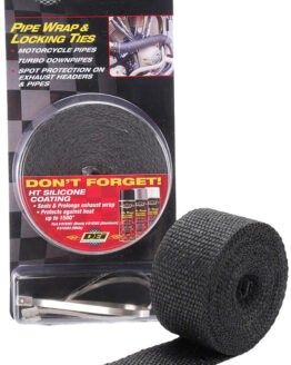 DEI Exhaust Pipe Wrap and Locking Ties Kit Black