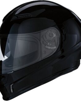 Jackal Full Face Street Helmet Gloss Black 3X-Large