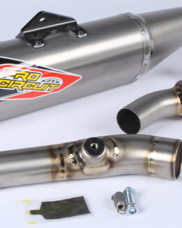 Ti-6 Titanium Full Exhaust System w/ Carbon End Cap