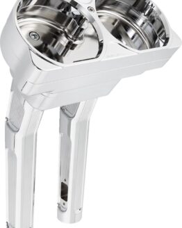 Arlen Ness Method Kickback 10in Chrome Handlebar Riser For Harley-Davidson