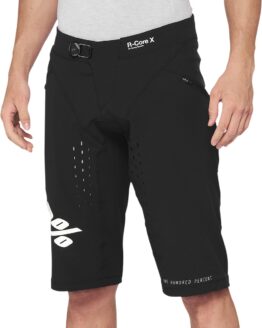 100% Men's R-Core X Shorts, Black, Size 32