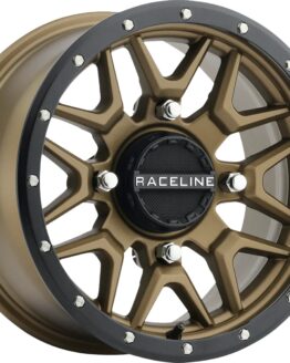 Raceline Krank 15x7 Bronze 4x137 +10mm UTV Wheel