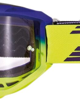 Pro Grip 3450 Riot OTG Goggles Light Sensitive Clear Lens Blue/Yellow
