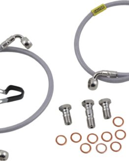 Stainless Steel Front Brake Line Kit - 2 Lines