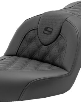 Saddlemen Roadsofa Seat Lattice Stitch Black for FXD/FXDX/FXDL/FXDS-Conv '96-'03