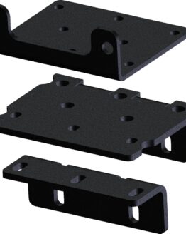 KFI Winch Mount Black Steel Fits 17-22 Prowler 500 / 20-22 Tracker 500S