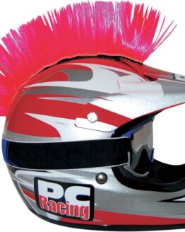 PC Racing Pink Helmet Mohawk