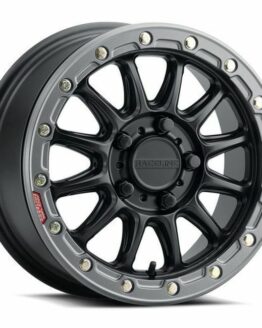 Raceline Alpha Beadlock Wheel 15x10 5x114.3 +25 Black/Gunmetal
