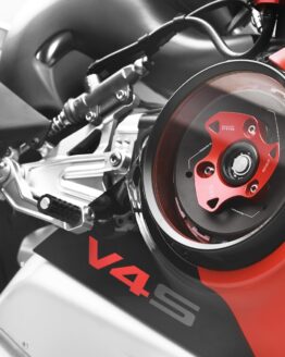 Rizoma Clutch Cover Red For Ducati Panigale V4 Streetfighter V4/S