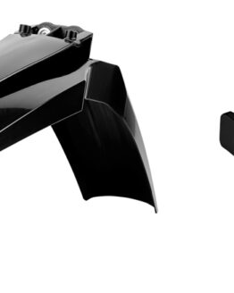 Black Front Fender w/ Adaptor Kit