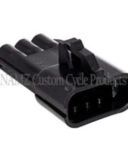 Delphi-Packard Weatherpack 3-Position Male Wire Connector w/Seals
