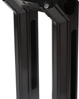 Hofmann Designs Billet Risers 8 Inch Black Kickback