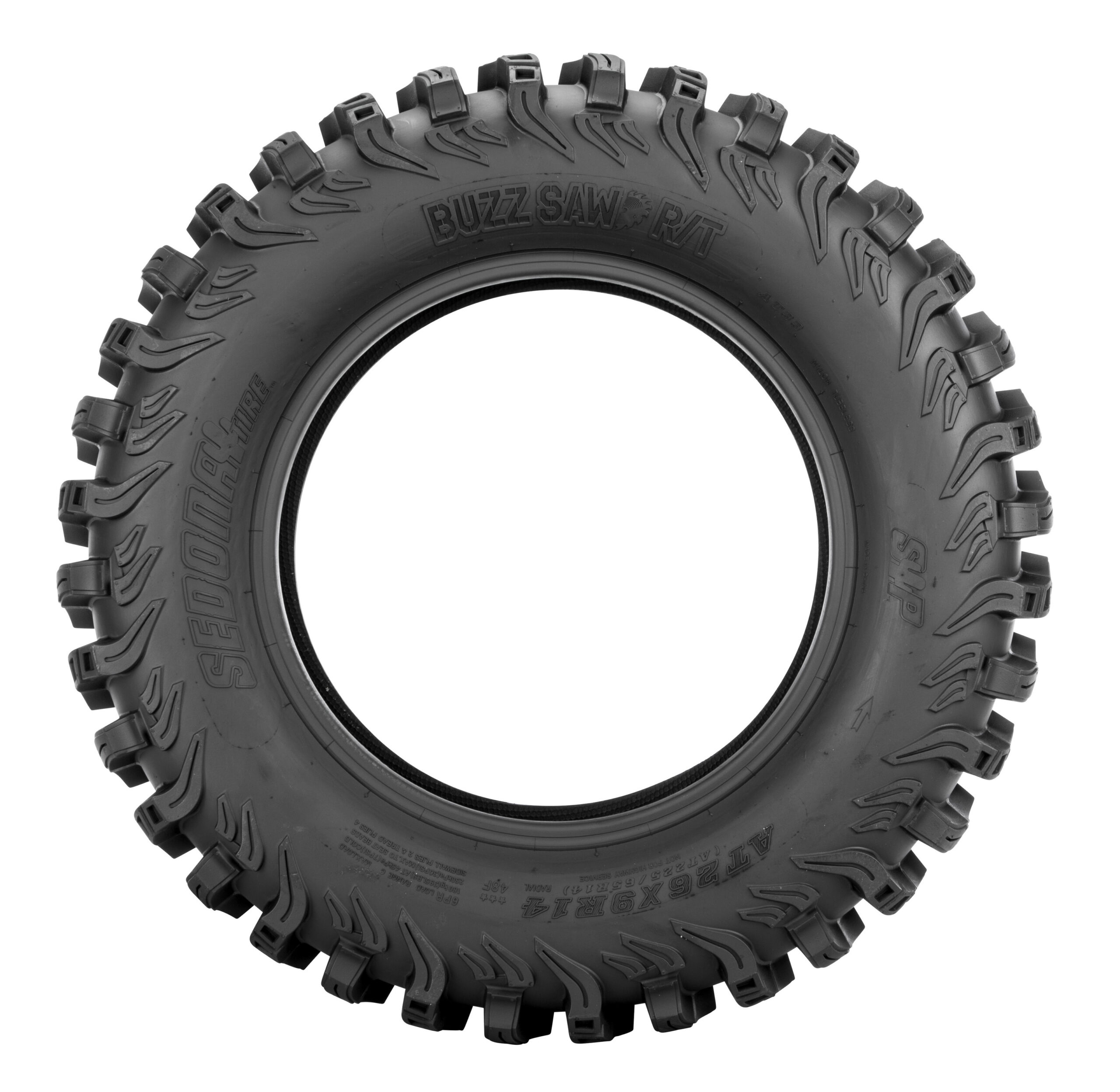 Sedona Buzz Saw R/T 27x9R14 Radial 6PR Front Tire - Image 3