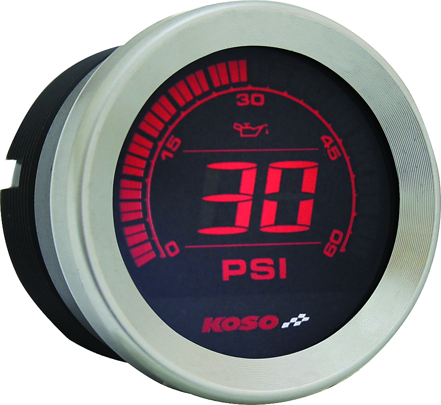 Digital Harley Gauge Cluster Silver - Image 9