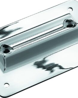 Kuryakyn Laydown License Plate Holder Chrome For 97-08 Touring