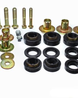 Energy Suspension Body Mount Set - Black Fits Firebird