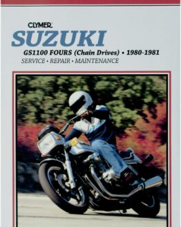 Clymer Repair Manual Soft Cover Fits 1980-81 Suzuki GS1100 Fours Chain Drive